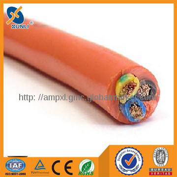 Color coded power cable with good stability