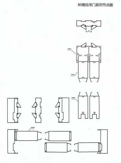 Aluminium profile for window
