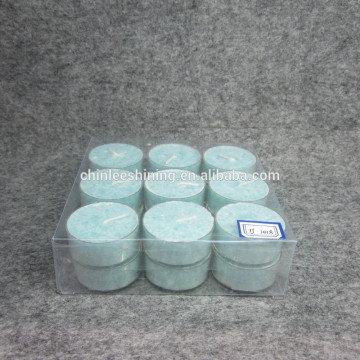 Cute colorful tealights