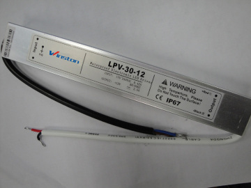 Waterproof LED Driver Switching Power Supply (LPV-30)