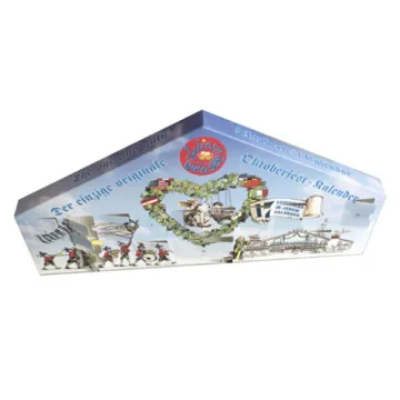 Christmas House Advent Calendar with Plastic Tray