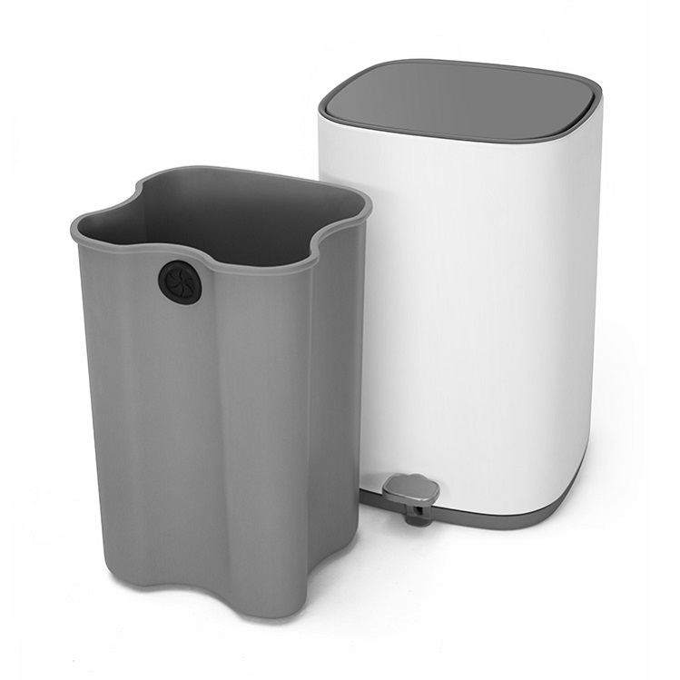 Stainless Steel Powder Coating Metal Dust Bin