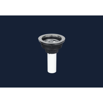 China sanitaryware stainless steel kitchen round waste sink drainer sink strainer
