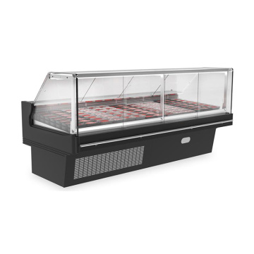 Supermarket Commercial Food Display Chiller Refrigerator