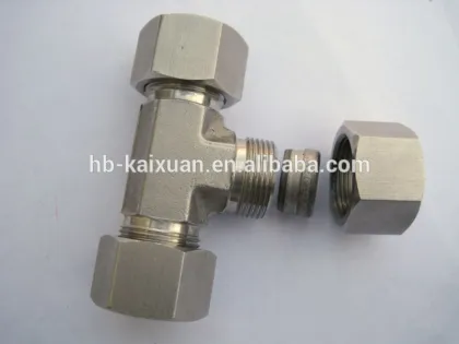 stainless steel compression fittings/swagelok compression fitting