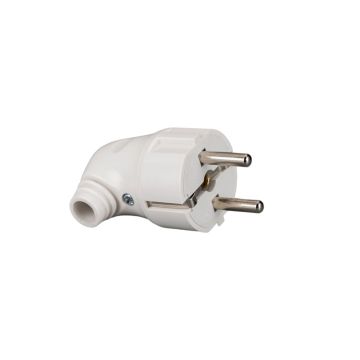 German Style 2P+PE Grounded EU Plug with ABS Shell