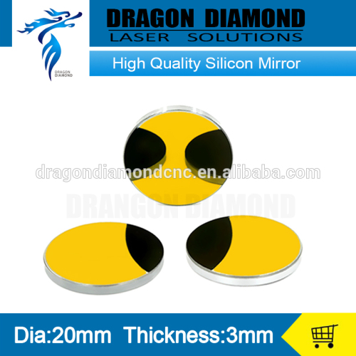 Best Quality CO2 Reflection Mirror Si Diameter for Co2 laser engraver CO2 Laser Mirror
