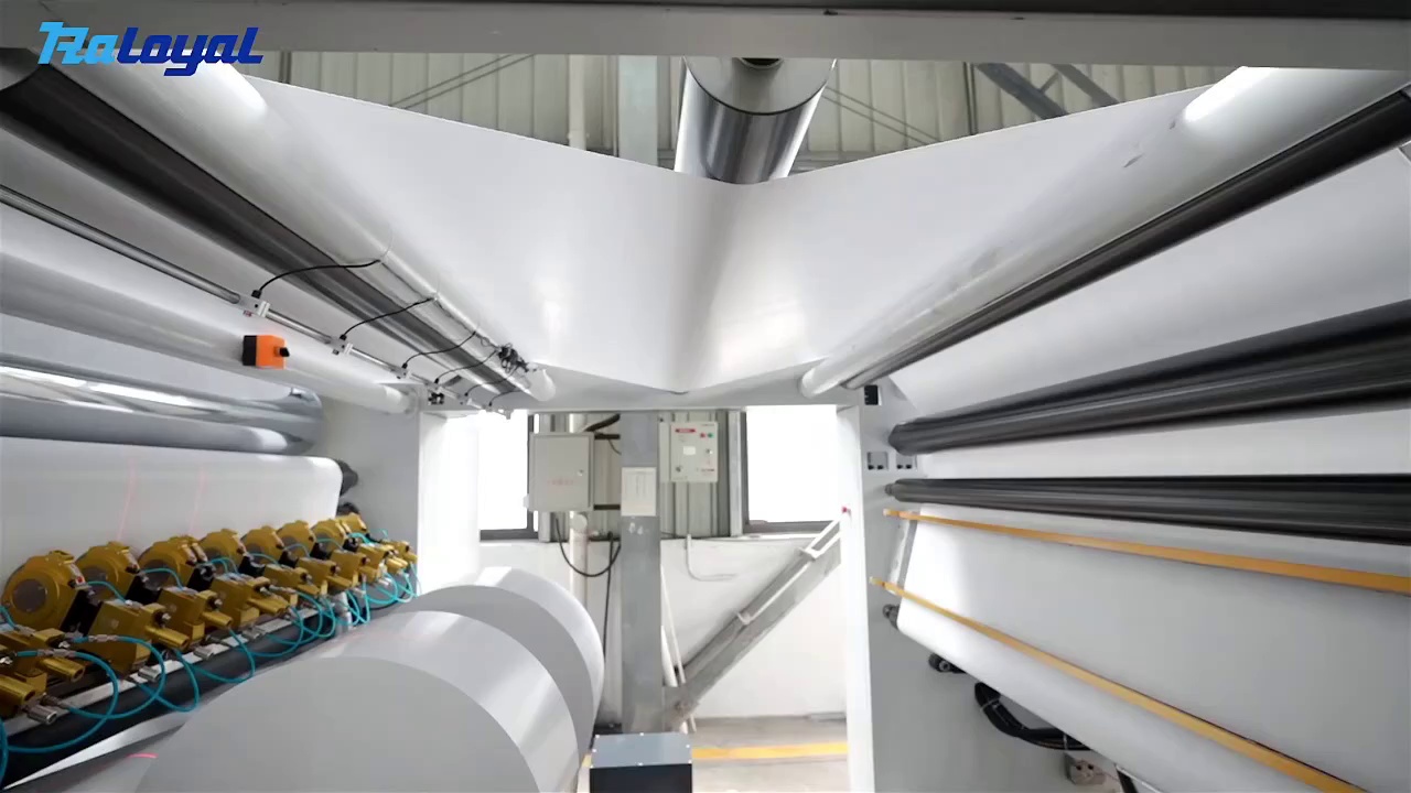 High-Speed Thick PVC Film Slitting and Rewinding Machine