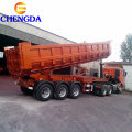 New 80Ton Drop Down Side Wall Dump Trailers