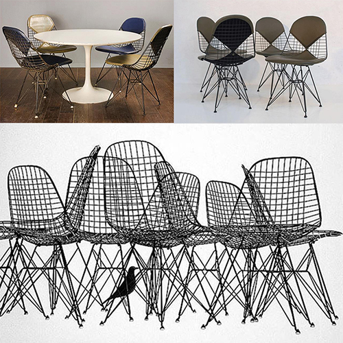 Eames Wire Mesh Chair