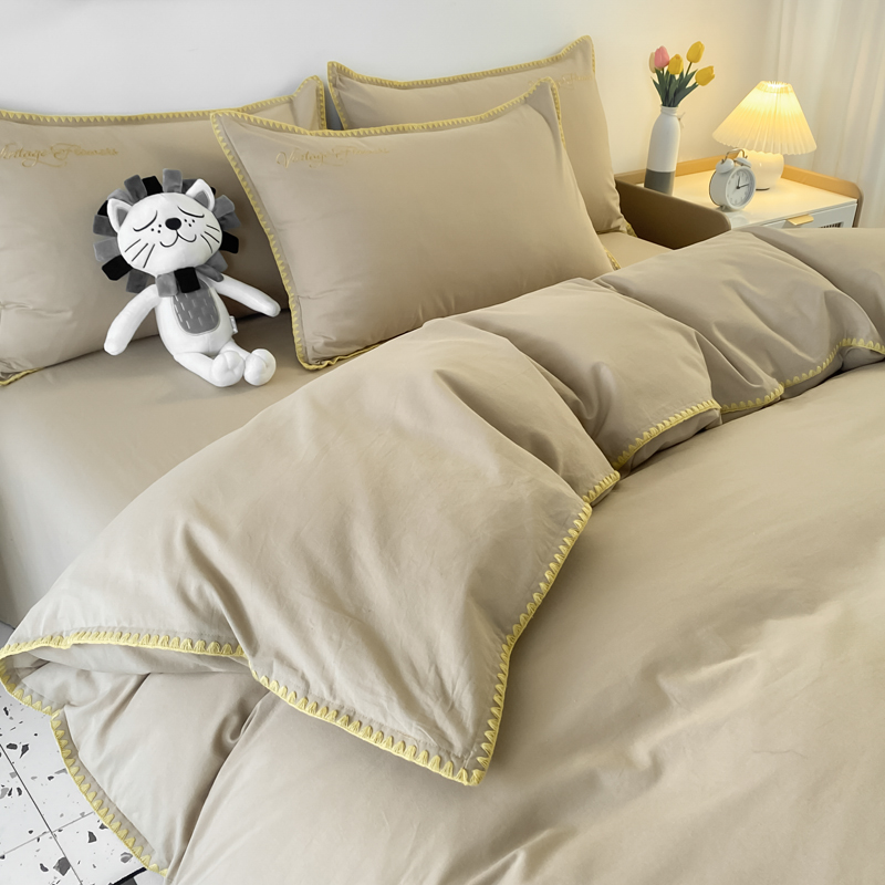 Washed Cotton Bedding Set 11