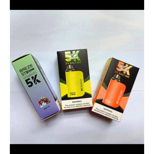 El mejor saling Breze Stiik Box Pro 5000 Puffs