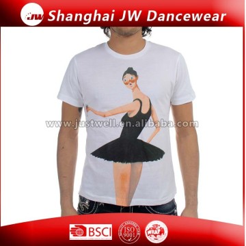 Ballerina Printing T-shirt