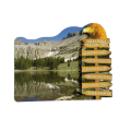 Custom 3D Wooden Country Souvenirs Promotional Fridge Magnets for Tourists Supplies