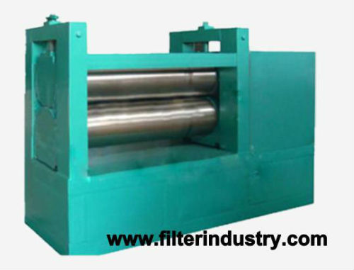 Expanded Mesh Flattening Machine