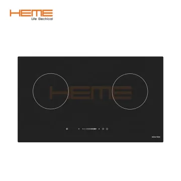 Touch Control 2 Burner Induction Cooktop - Black, OEM, China Factory Price, 220V