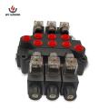 Distribuidor de válvulas de control hidráulico Solenoide DCV40 de 12V