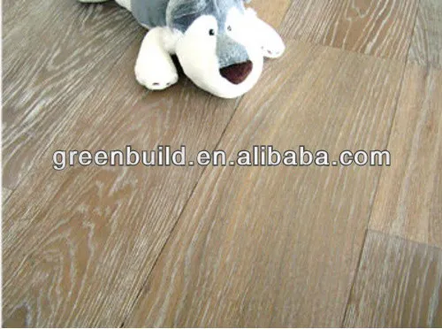 Ash white wash engineered hardwood flooring