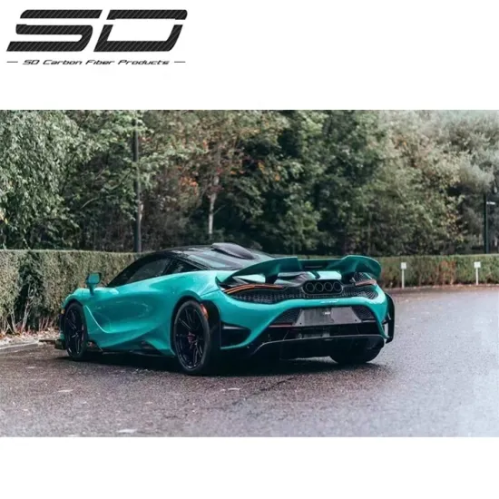 Side Fender V Style Carbon Fiber Body Kit for McLaren 720S Coupe/Spider/765LT