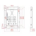 6,4 Zoll Segment blau/schwarz LCD Display