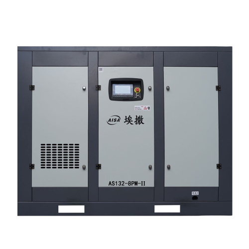 132KW/0.8Mpa টু-স্টেজ স্ক্রু এয়ার কম্প্রেসার