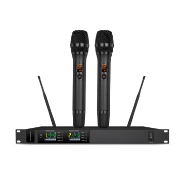DM102 New Arrival Professional Wireless Microphone Handheld/Lavalier/Ear for Singing