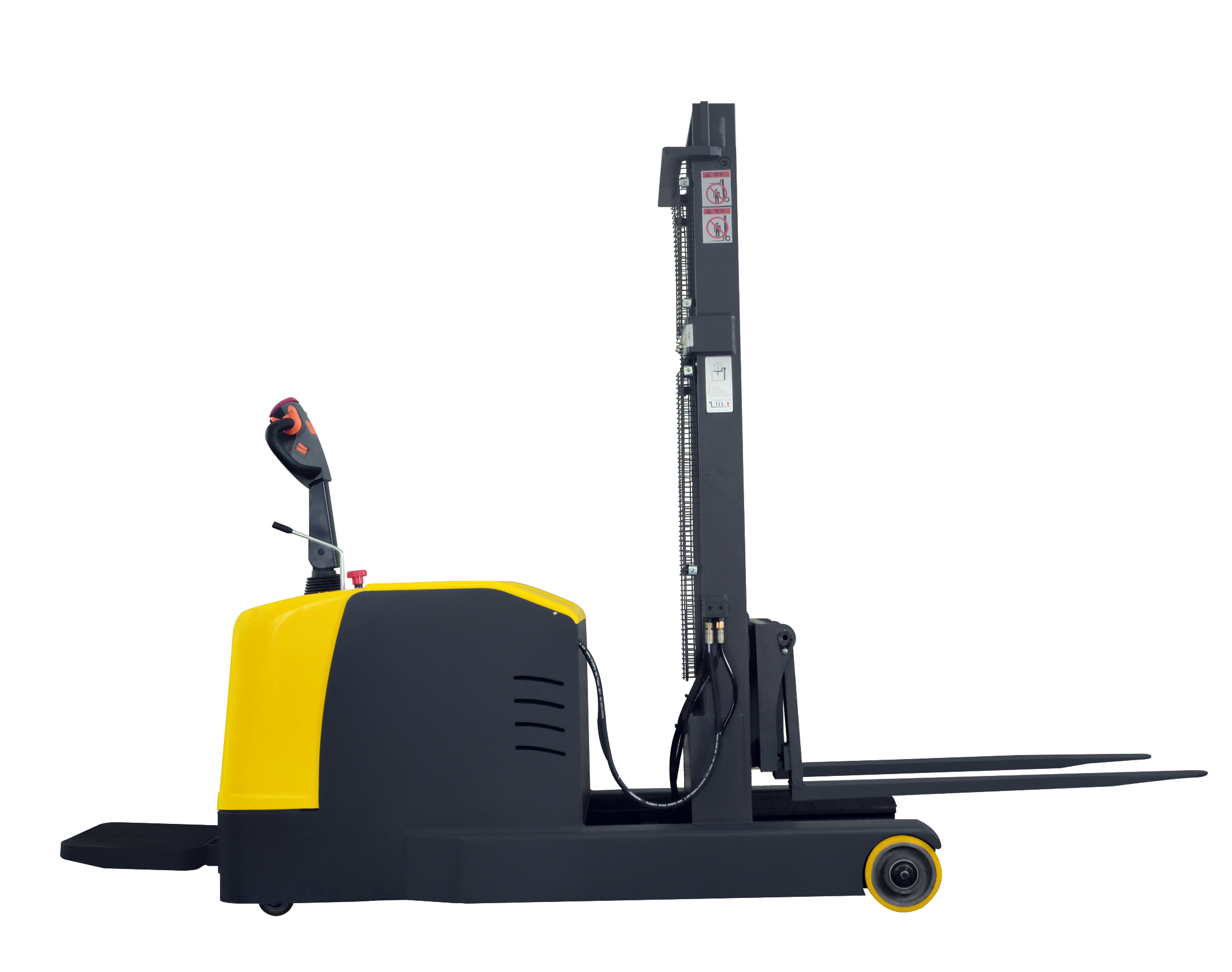 1.5T/3.5M electric pallet simple fork truck forklift