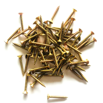 Zinkplattierte Edelstahl, Kohlenstoffstahl selbstkippende Tornillo Fachwerk Hex Head Holzschrauben und Spanplattenschrauben