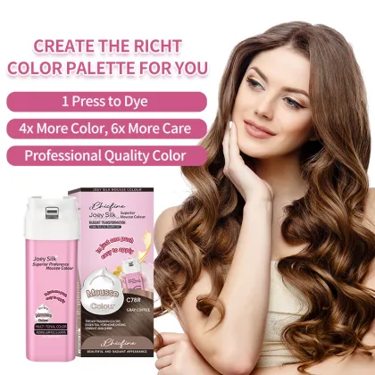 Chicfine One-Step Natural Plant Hair Dye Bubble Mousse