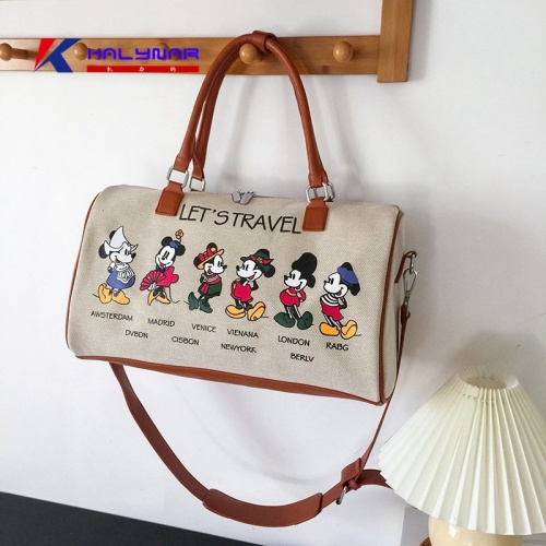 Fashion Design Cartoon Luggage Duffel Bags For Girls