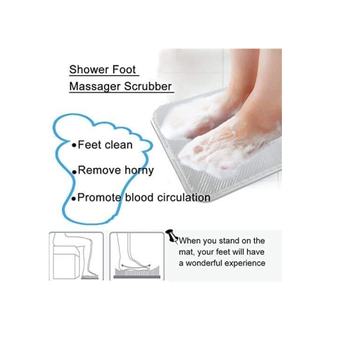 Custom Shower Foot Massager Scrubber