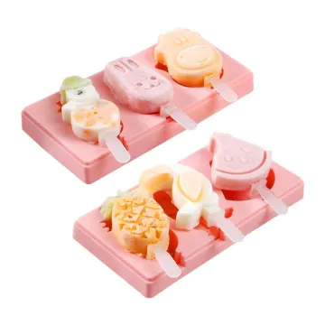 DIY Silicone Popsicle Molds for Baby Food Freezer Trays
