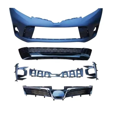 Low price car accessories front bumper grill Sport auto body kit For Toyota Sienna 2018