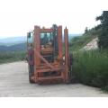 Highway Hydraulic Pencegah Tiang Pagar Extractor