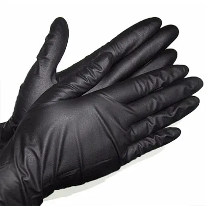 GLOVE 100% Black Nitrile Gloves Gloves Malaysia