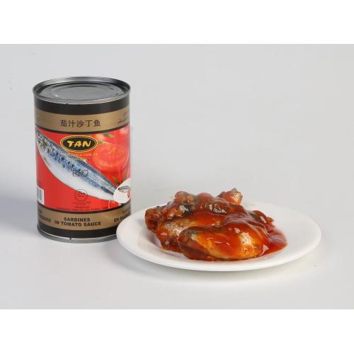 conservas de sardinha em molho de tomate 425g