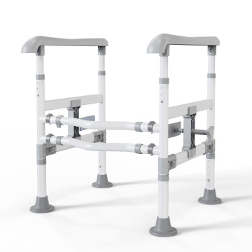 Складные поручни для туалета с нескользящей конструкцией