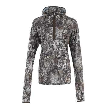 عالية الجودة من صوف ميرينو الصوف 1/4 Zip Hoodie للدفء هذا الشتاء