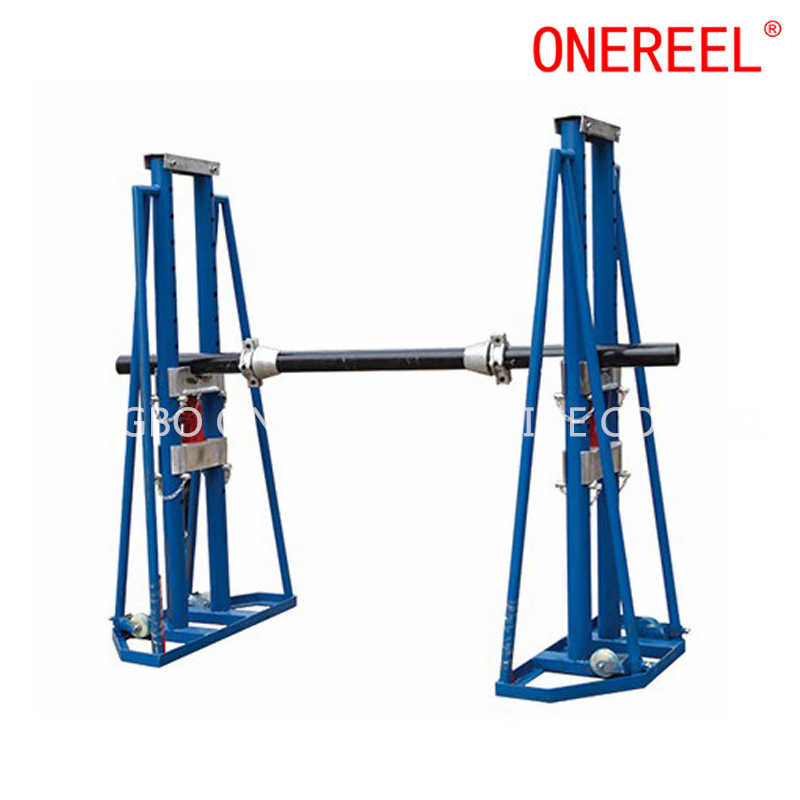 Hydraulic Drum Jack Reel Stand (1)