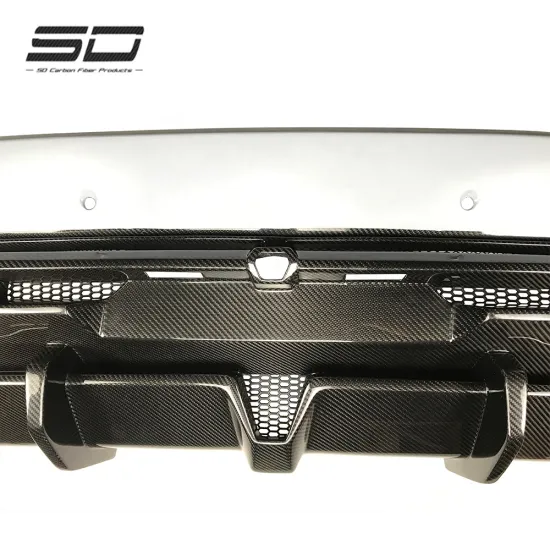 SD Design Carbon Fiber Rear Bumper for Lamborghini Huracan LP580 LP610