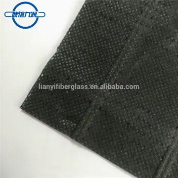 Polyester geogrid stitched with nonwoven geotextile Geocomposite