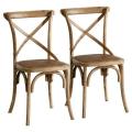 Modern Home Furniture Soild Wooden Dining Chair Seat Outdoor Club Chair Patio Garden Furniture Stackable Dining Chair