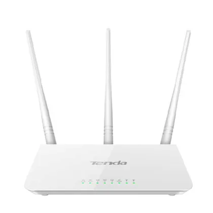 High-Speed Fiber Signal Repeater: Tenda English Version F3 300Mbps 2.4GHz 3*5dBi Wireless Home Router