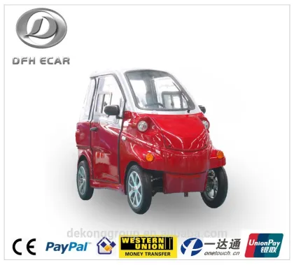 Factory price 2 seat 4 wheel mini car