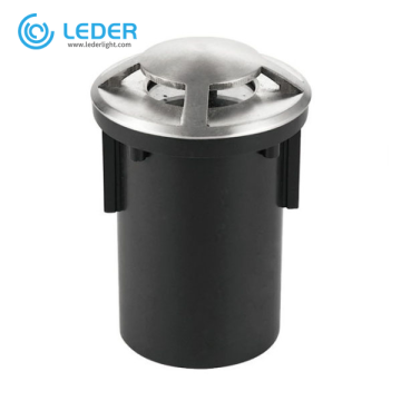 LEDER โคมไฟฝังพื้น LED สมมาตร 3W กลางแจ้ง