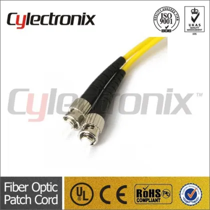 3M ST-ST Singlemode Fiber Optic Patch Cord