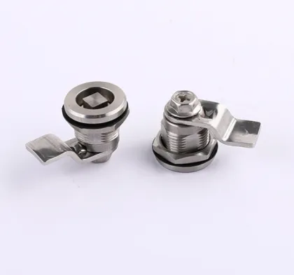 Triangle lock core small impact tubular cam lock