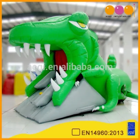 AOQI products amazing cayman inflatable obstacle tunnel/pvc cheap inflatable tunnel