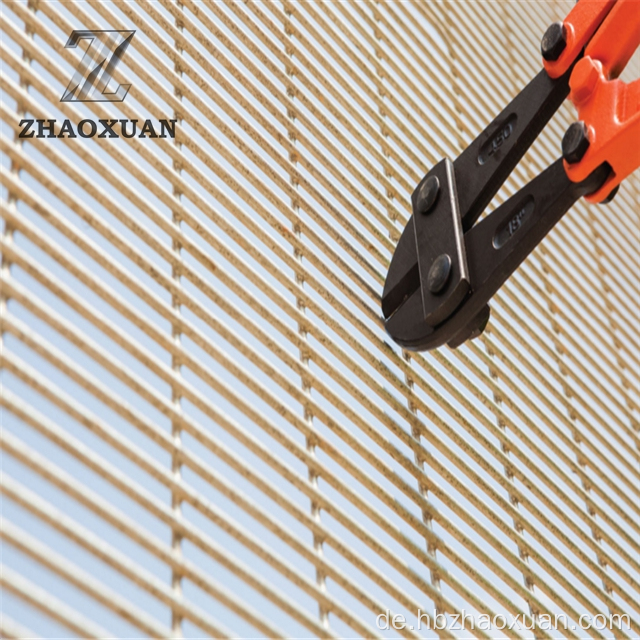 Anti -Aufstieg -Netz 358 Bahnhofszaun