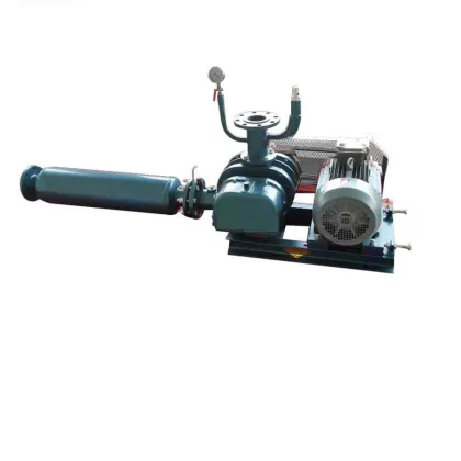 High Pressure Oxygen Supply for Aquafarms: Factory Supply Sewage Treatment Vacuum Aeration Roots Positive Displacement Blower